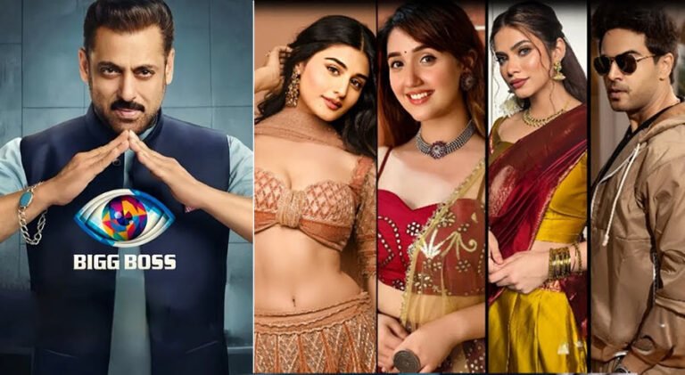 Bigg Boss 19 poster featuring Salman Khan and the new season’s theme.