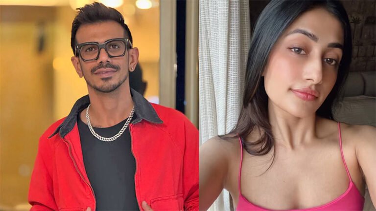 Portraits of Dhanashree Verma and Yuzvendra Chahal alongside their recent public statements about their divorce.