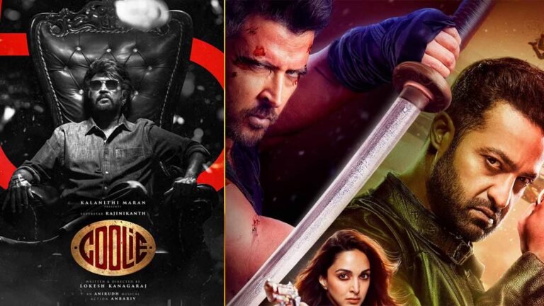 Rajinikanth fans enjoying screening of ‘Coolie’ in a crowded Indian theatre