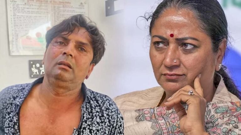 Image of a man identified as the attacker who slapped Delhi CM Rekha Gupta at her Jan Sunwai.