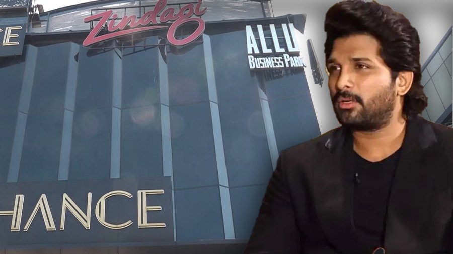 Allu Arjun’s commercial property Allu Business Park at Jubilee Hills under GHMC scrutiny
