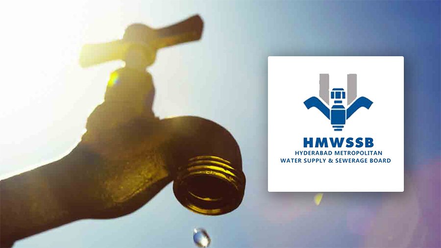 Water pipeline maintenance work underway with repair equipment and workers