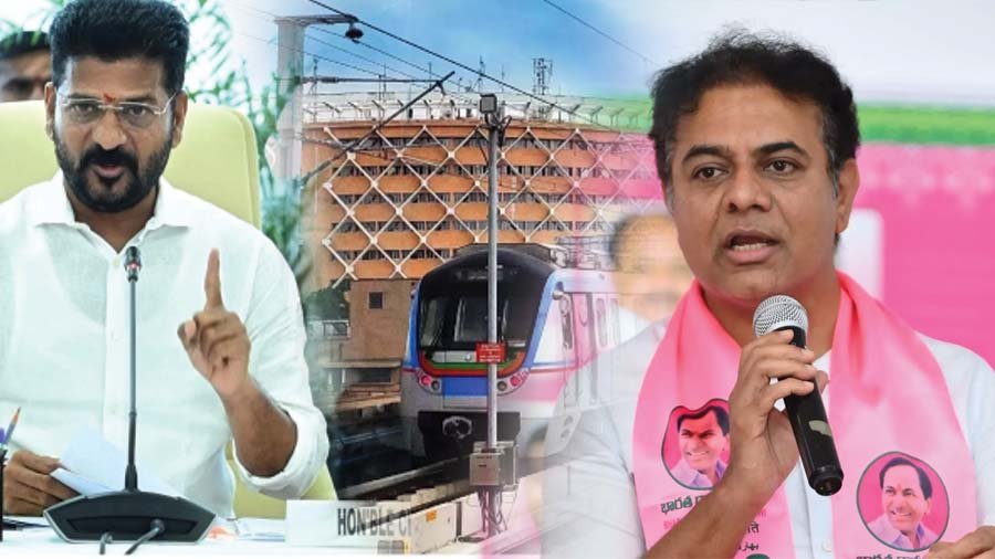 KTR accuses Telangana CM Revanth Reddy of costing ₹15,000 crore after L&T exits Hyderabad Metro project.