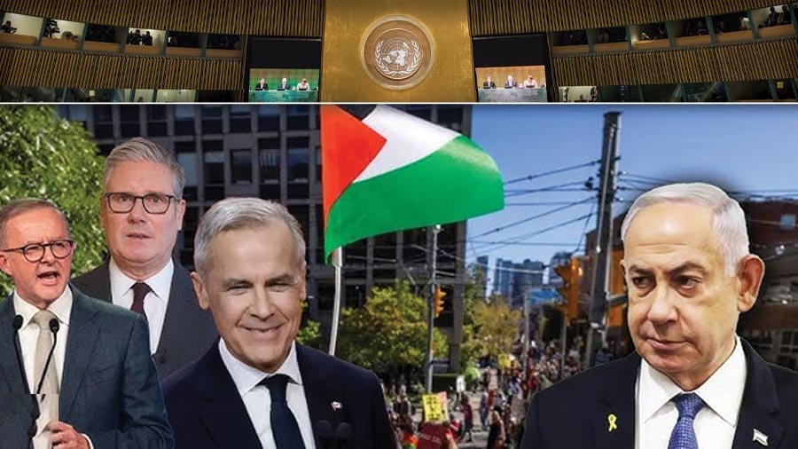 Israeli Prime Minister Benjamin Netanyahu opposes Western recognition of Palestine