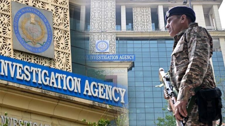 NIA officials conducting searches in terror conspiracy investigation