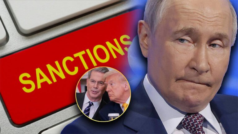 US Treasury Secretary Scott Bessent speaking on Russia sanctions and Ukraine conflict