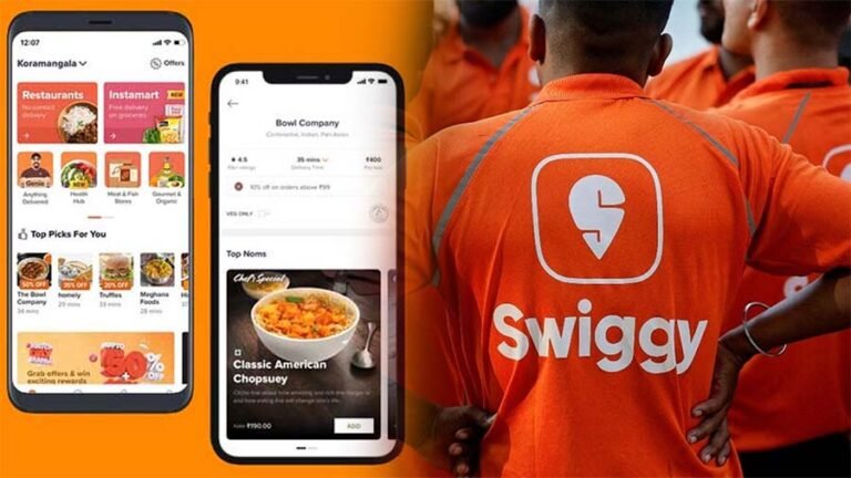 Screenshot of Swiggy Toing app interface showing affordable meal options