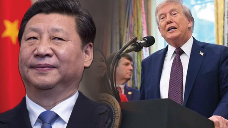 US President Donald Trump and Chinese President Xi Jinping at an international summit
