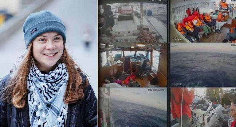 Israeli navy intercepts Gaza aid flotilla carrying Greta Thunberg amid global protests