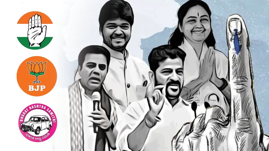 The Jubilee Hills Assembly by-election saw a 48.47% voter turnout and a tight contest between Congress and BRS, with exit polls suggesting a narrow edge for Congress. BJP expected to secure 5–8% votes as AIMIM backs Congress.