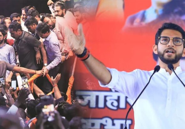 Aaditya Thackeray reacts to rebellion by Shiv Sena UBT MPs amid split speculation.