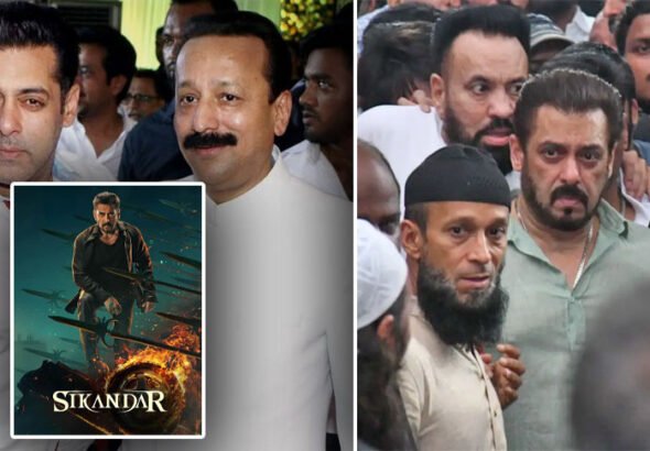 Salman Khan during the shooting of Sikandar while dealing with personal loss and injury.
