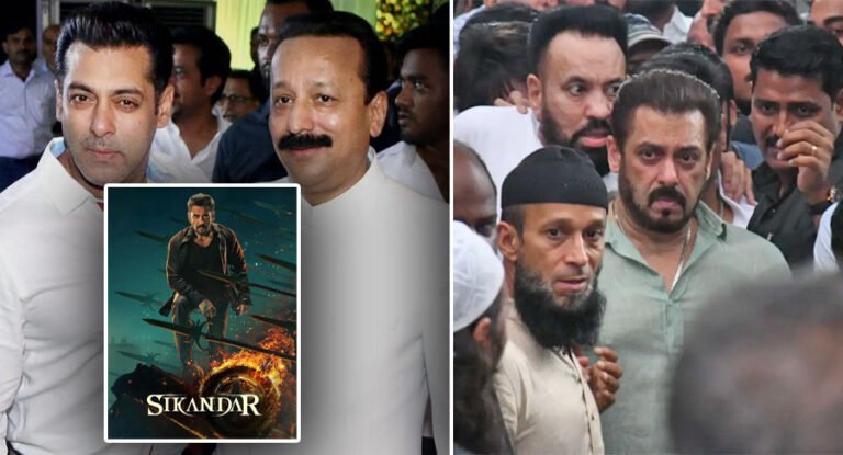 Salman Khan during the shooting of Sikandar while dealing with personal loss and injury.