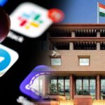 Telegram logo displayed on a smartphone as India defends temporary ban ahead of NEET re-examination.