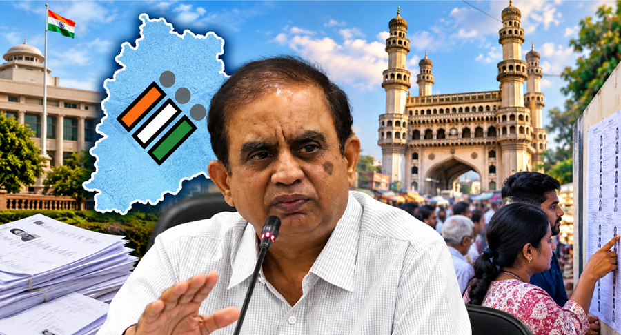 Telangana CEO C Sudharsan Reddy directs officials to clear pending SIR cases